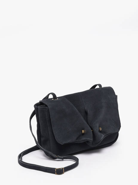 Sac Bandoulière Leather Cuir Biba Bleu leather HAZ1L vue secondaire 1