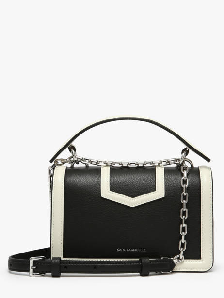 Sac Bandoulière K Nova Cuir Karl lagerfeld Noir k nova A4W30277 vue secondaire 3