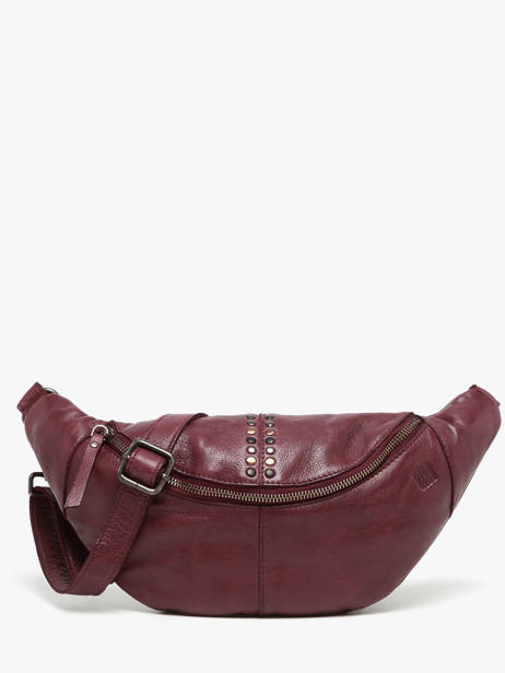 Sac Banane Heritage Cuir Biba Violet heritage HAK5L