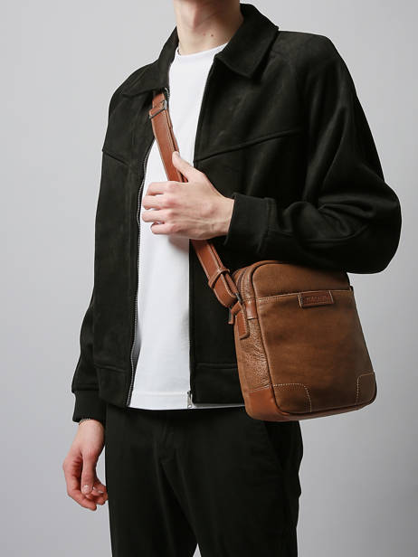 Pochette Homme Joseph Cuir Arthur & aston Marron marco 9 vue secondaire 1