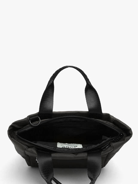 Sac Porté Main Et Bandoulière Cumulus Nylon Recyclé Aube Noir cumulus 101CS04 vue secondaire 3