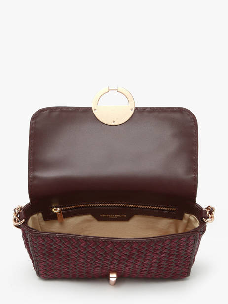 Sac Bandoulière Moon Cuir Vanessa bruno Violet moon 5V40533 vue secondaire 4