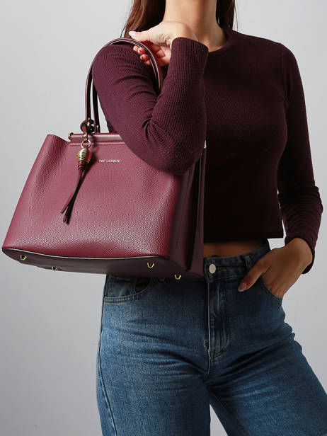 Sac à Main Azalie Ted lapidus Violet azalie TLHF9584 vue secondaire 1