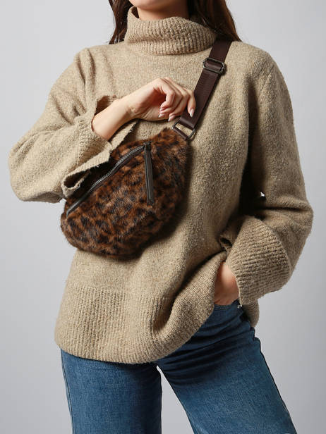 Sac Banane Miniprix Marron fur 6543 vue secondaire 1