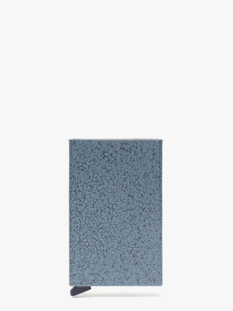 Porte-cartes Cuir Secrid Bleu hammerstone CH