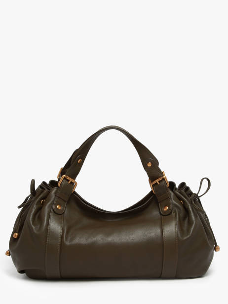 Sac Porté épaule Icone Cuir Gerard darel Vert icone DCS01410 vue secondaire 5