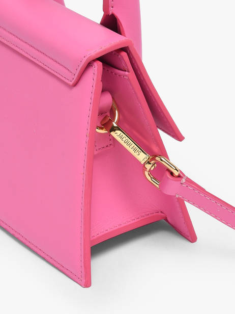 Sac Bandoulière D'occasion Chiquito Moyen Cuir Jacquemus Rose second life 1560114 vue secondaire 3