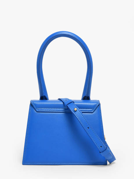 Sac Bandoulière D'occasion Chiquito Moyen Cuir Jacquemus Bleu second life 1560113 vue secondaire 6