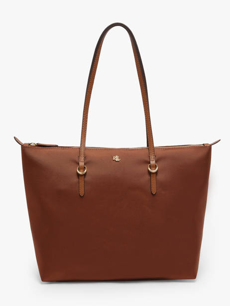 Sac Shopping S Keaton 26 Nylon Lauren ralph lauren Marron chadwick 31916737