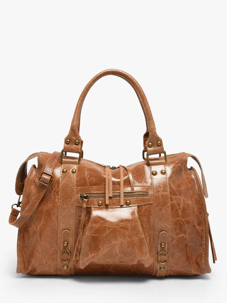 Sac Porté épaule Elefante Cuir Milano Marron elefante EF24095