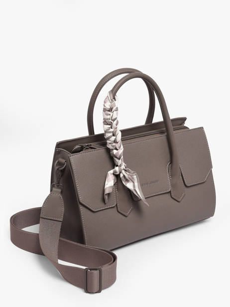 Sac Porté Main French David jones Marron french 1 vue secondaire 1