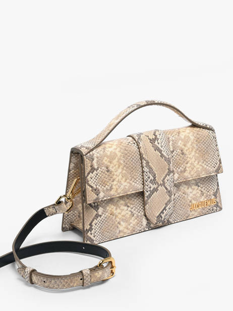 Sac Bandoulière D'occasion Grand Bambino Cuir Jacquemus Beige second life 1565128 vue secondaire 4