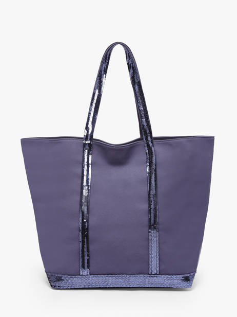 Le Cabas L Paillettes Vanessa bruno Violet cabas 1V40315 vue secondaire 4