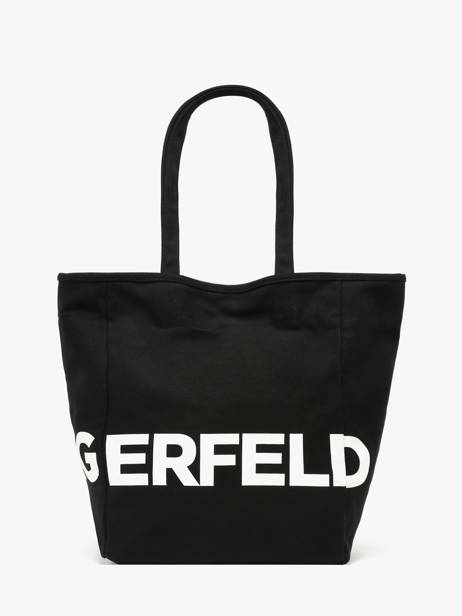 Sac Porté épaule K Essential Coton Karl lagerfeld Noir k essential B1W50050 vue secondaire 4