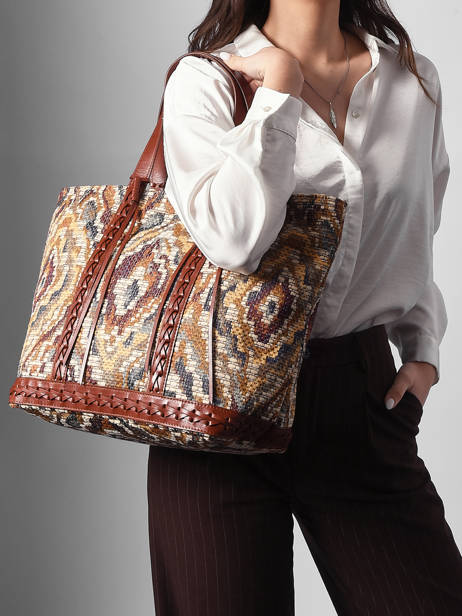 Sac Porté épaule Cabas Vanessa bruno Multicolore cabas 6V40409 vue secondaire 1