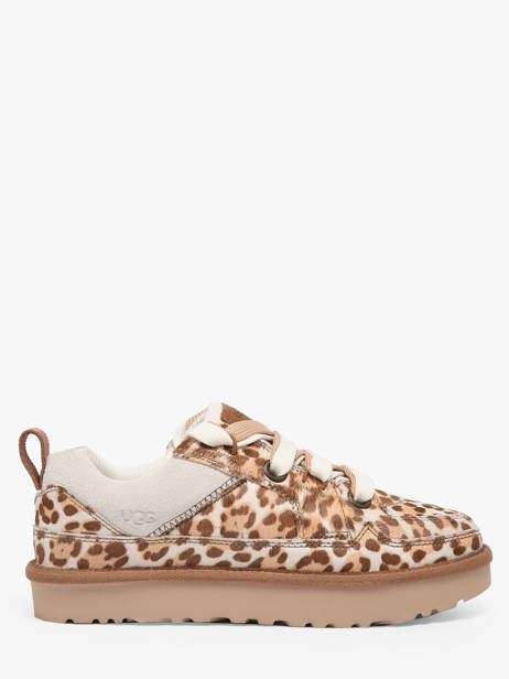 Sneakers Lo Lowmel Plains En Cuir Ugg Marron women 1181071