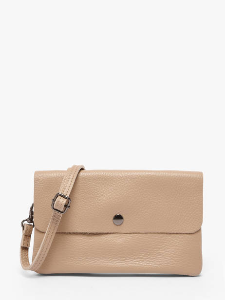 Sac Bandoulière Caviar Cuir Milano Beige caviar CA23067