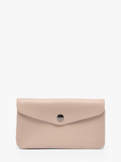 Porte-monnaie Caviar Cuir Milano Beige caviar CA23113