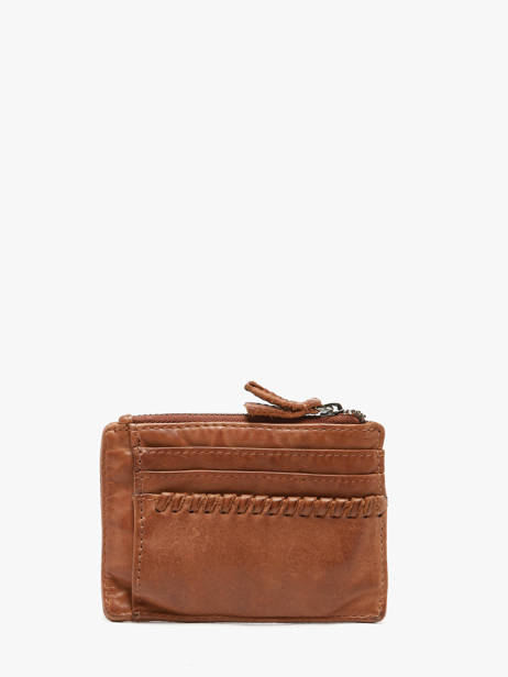 Porte-cartes Heritage Cuir Biba Marron heritage WIN8L vue secondaire 2