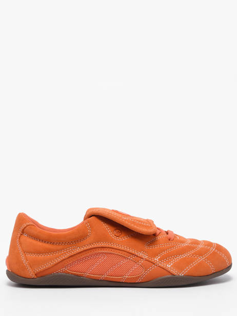 Sneakers En Cuir Michael kors Orange women YFS1S835