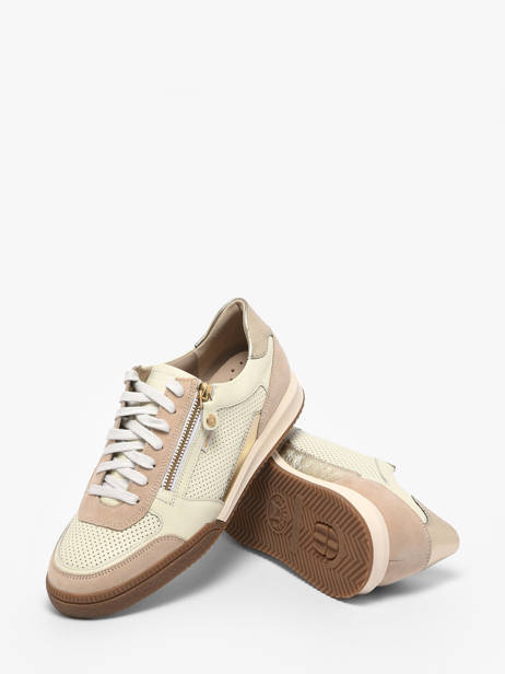 Sneakers En Cuir Mephisto Beige women P5147016 vue secondaire 2