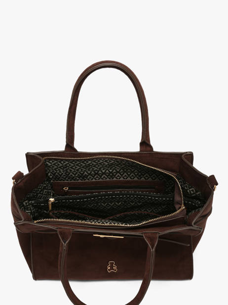 Sac Porté Main Buckle Lulu castagnette Marron buckle D vue secondaire 3