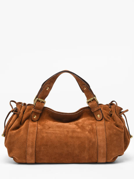 Sac 24h Folk Cuir Gerard darel Marron folk DDS01407