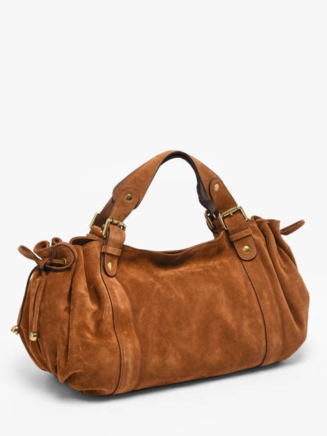 Sac 24h Folk Cuir Gerard darel Marron folk DDS01407 vue secondaire 1