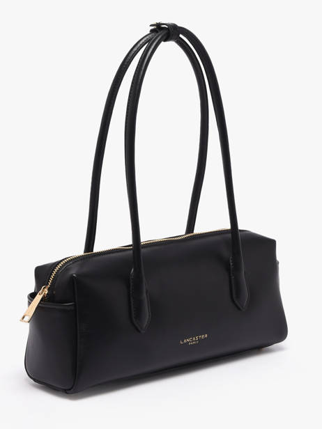 Sac Porté épaule Donna Cube Cuir Lancaster Noir donna cube 128 vue secondaire 2