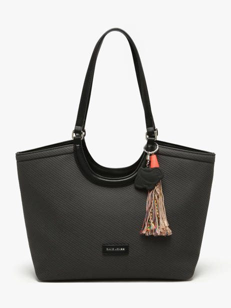 Sac Porté épaule Grigri Polyurethane David jones Noir grigri CM8380