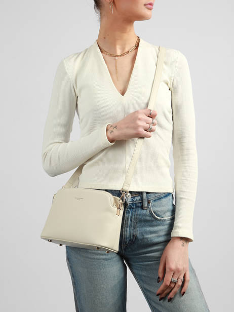Sac Bandoulière French Polyurethane David jones Blanc french CM7342 vue secondaire 1