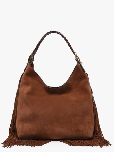 Sac Porté épaule Jess Cuir Vanessa bruno Marron jess 32V40917 vue secondaire 4