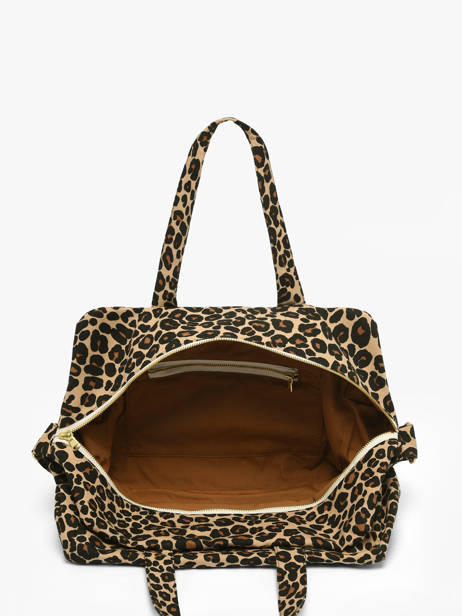 Le City Bag Sauval Forever Wild Coton Recyclé Rivedroite Marron forever wild SAUVAFOR vue secondaire 3