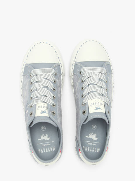 Sneakers Mustang Bleu women M0152003 vue secondaire 3