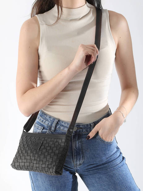 Sac Bandoulière Heritage Cuir Biba Noir heritage KA9 vue secondaire 1