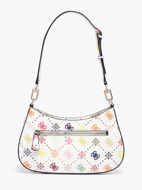 Sac Porté épaule Emelie Logo Polyester Guess Blanc emelie logo GM992818 vue secondaire 4