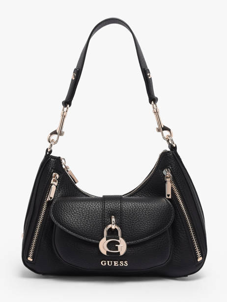 Sac Porté épaule Jessa Polyester Guess Noir jessa BG836218