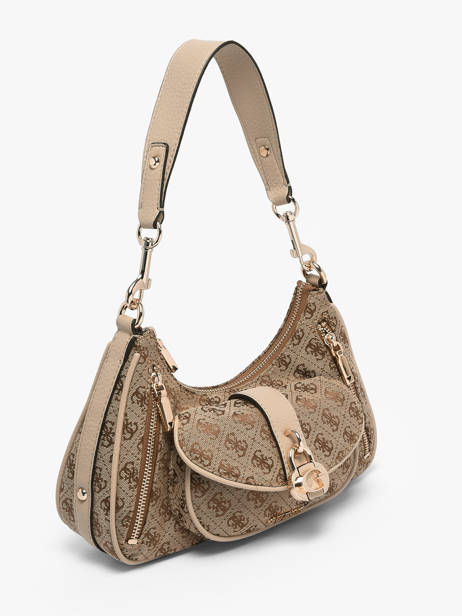 Sac Porté épaule Jessa Polyester Guess Marron jessa JG836218 vue secondaire 2