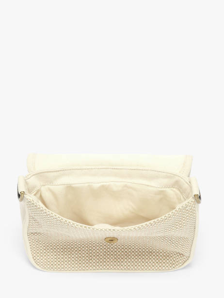 Sac Bandoulière Tressage Coton Hindbag Beige tressage TS vue secondaire 3