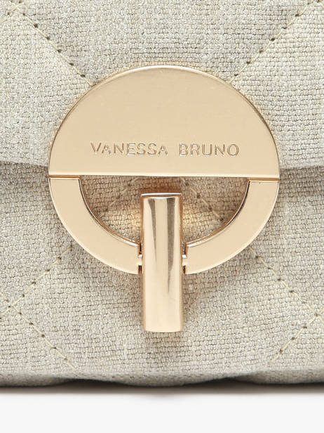 Sac Bandoulière Moon Lin Vanessa bruno Beige moon 70V40533 vue secondaire 2