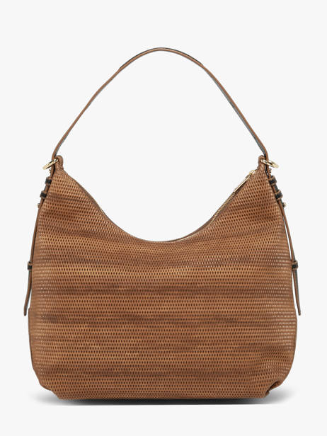 Sac Porté épaule Carrie Texture Cuir Nathan baume Marron vogue 1TX vue secondaire 4