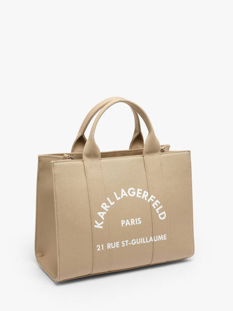 Sac Porté Main Rsg Coton Karl lagerfeld Beige rsg A1W50010 vue secondaire 1