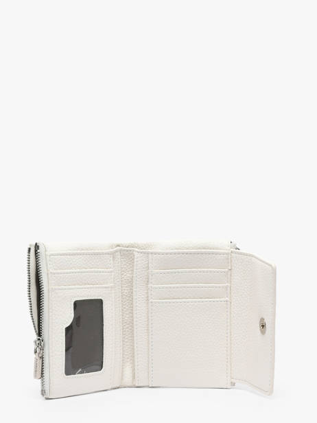 Porte-monnaie Porte-cartes Grained Miniprix Blanc grained F5019 vue secondaire 1