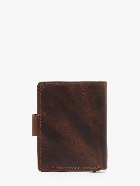 Porte-cartes Cuir Maverick Marron the original MAVTO062 vue secondaire 2