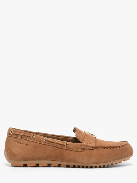 Chaussures Bateau En Cuir Tamaris Marron women 44