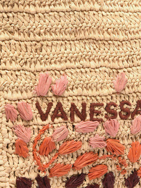 Sac Porté Main Cabas Raphia Raphia Vanessa bruno Beige cabas raphia 24V40884 vue secondaire 3