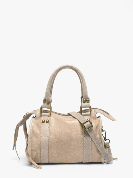 Sac Porté Main Spazzolato Cuir Milano Beige spazzolato SP24093 vue secondaire 4