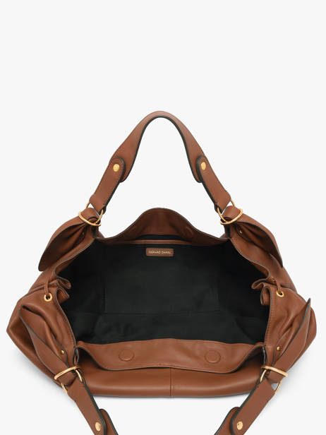 Sac Porté épaule Studio Cuir Gerard darel Marron studio Y457 vue secondaire 4
