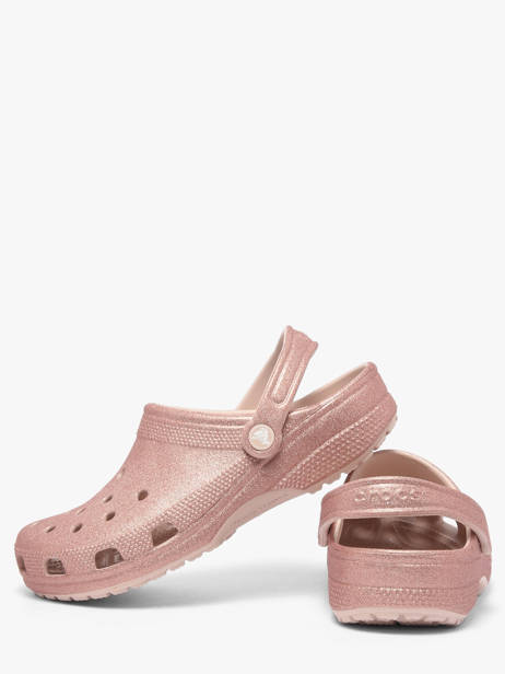 Mules Crocs Rose women 59426WV vue secondaire 2