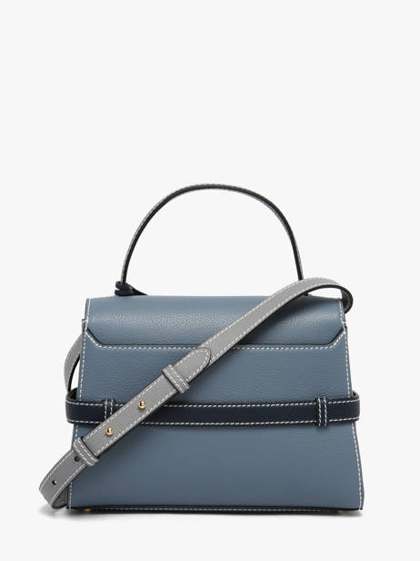 Sac Bandoulière Faubourg Cuir Lancel Bleu faubourg A13949 vue secondaire 5